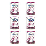Fórmula Infantil Em Pó Nestlé Nan Comfor 1 Lata 800g kit 6 U